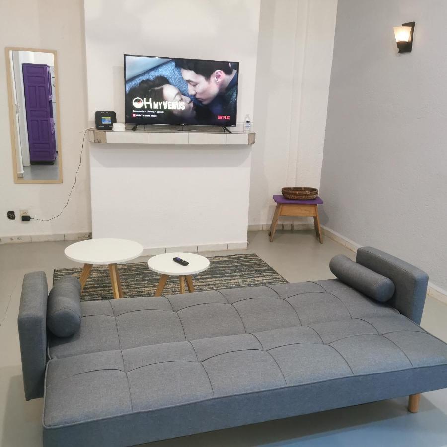 2 Bedroom Apartment With A/C Wi-Fi Best Location! ซีฮัวตาเนโค ภายนอก รูปภาพ